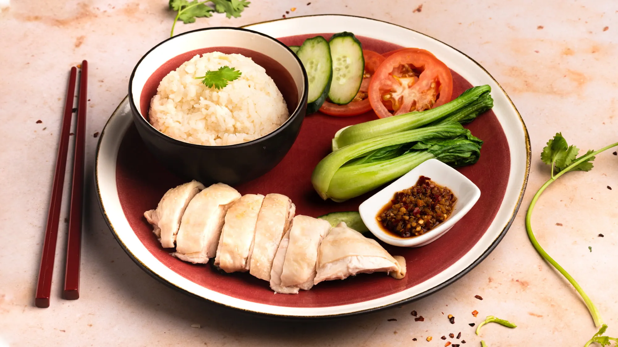 CHICKEN RICE