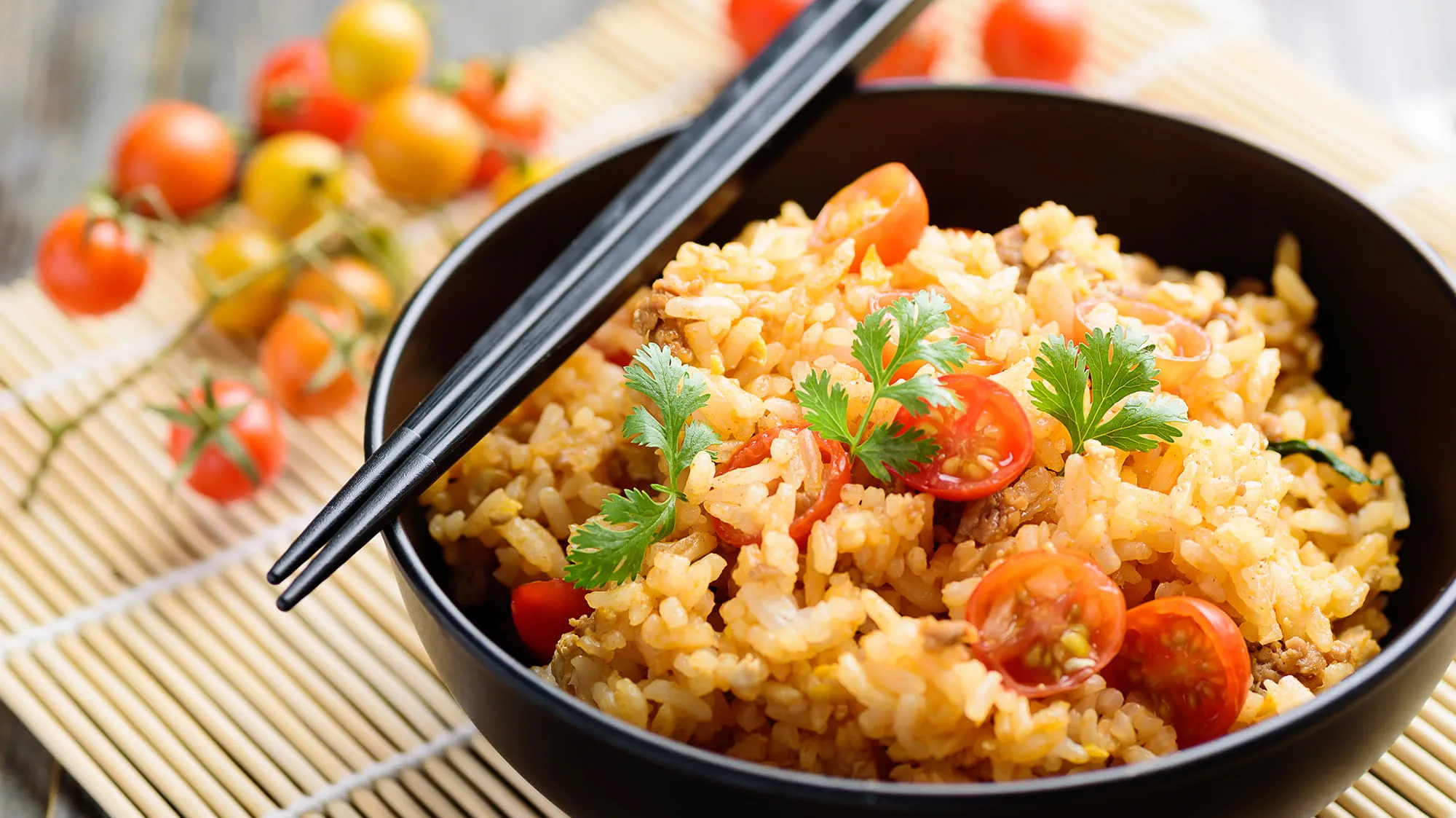 Classic BBQ “Cheese Burger” Fried Rice