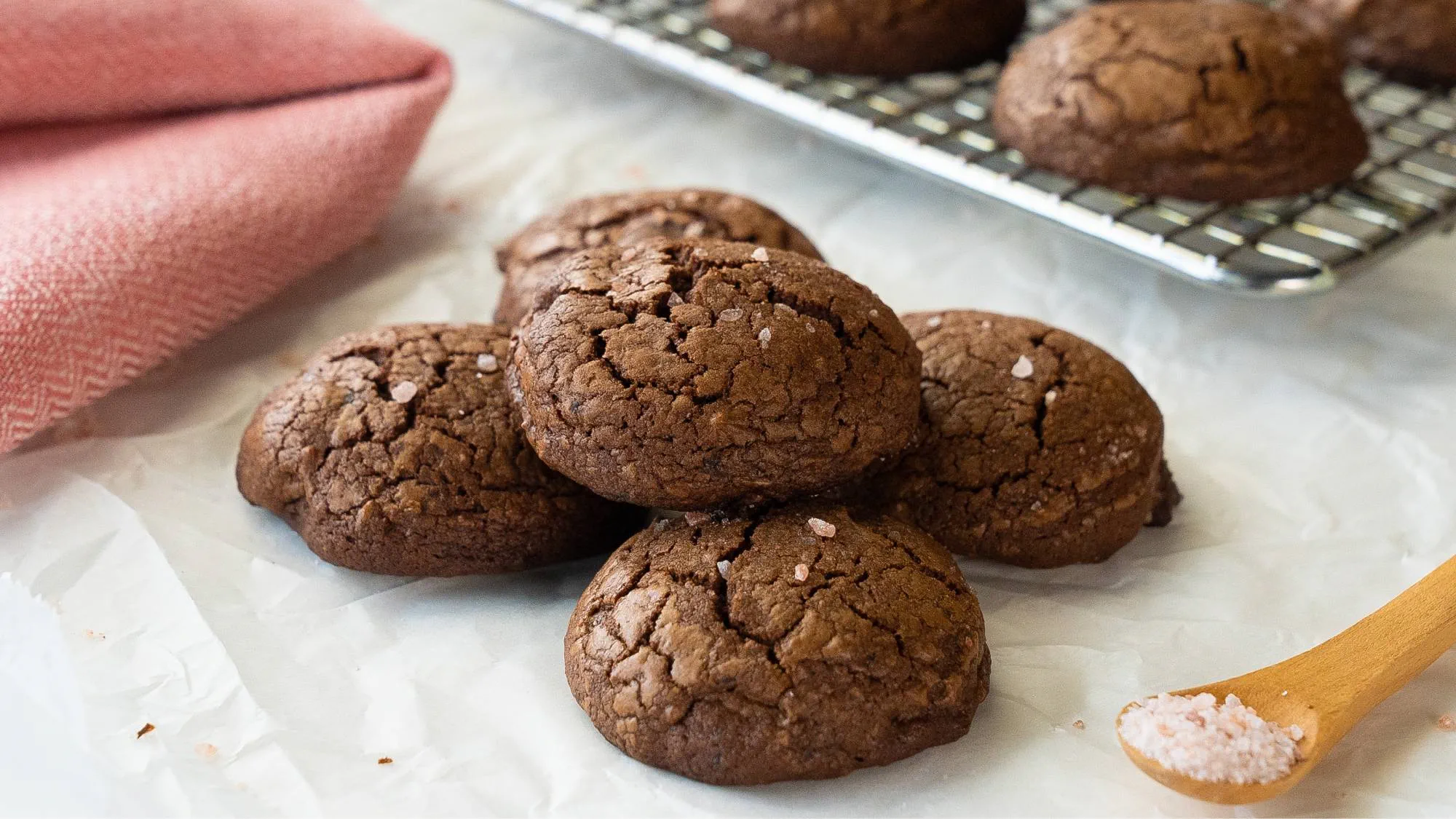 Dark Chocolate Sea Salt Brookie