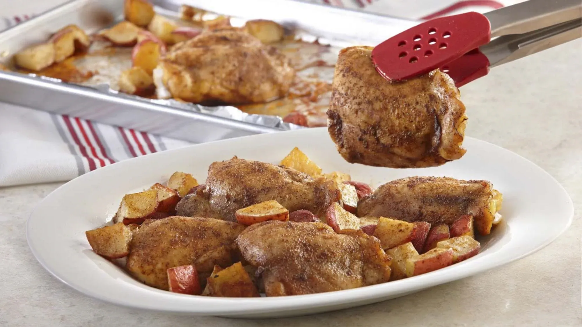 Herb Roasted Chicken & Potatoes