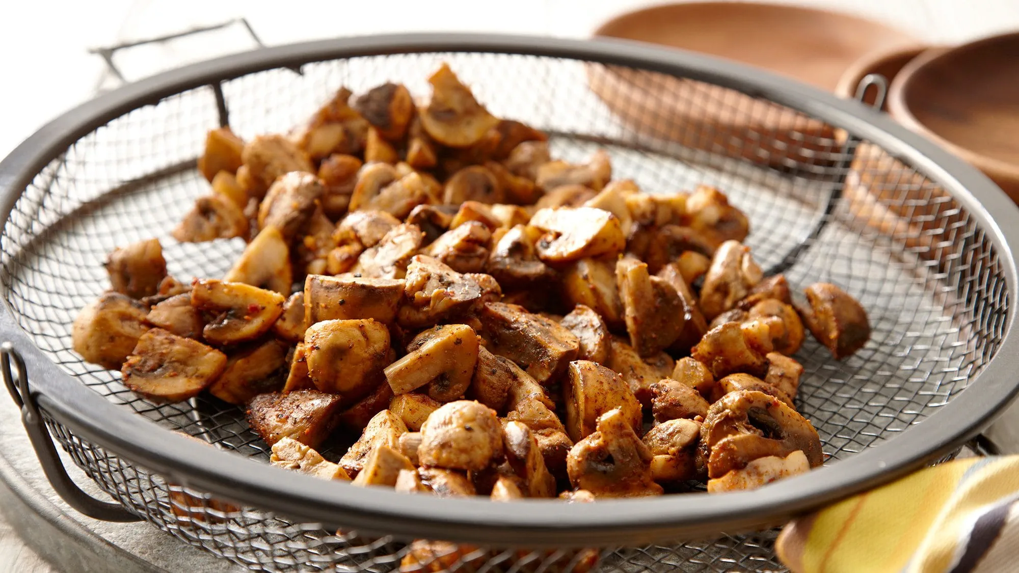 BARBECUE SEASONED MUSHROOMS