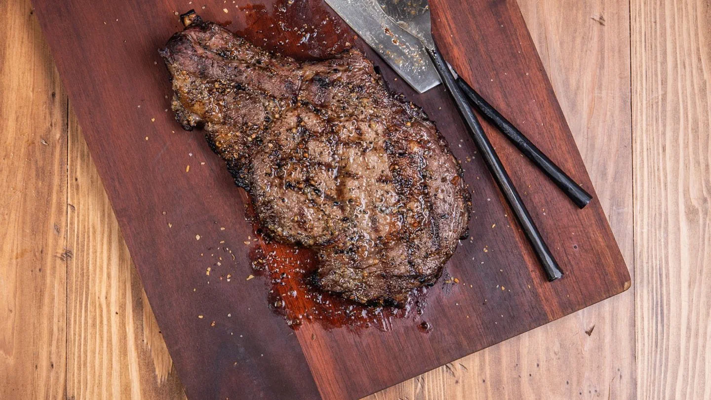 Shaq's Buttery Grilled Montreal Steak
