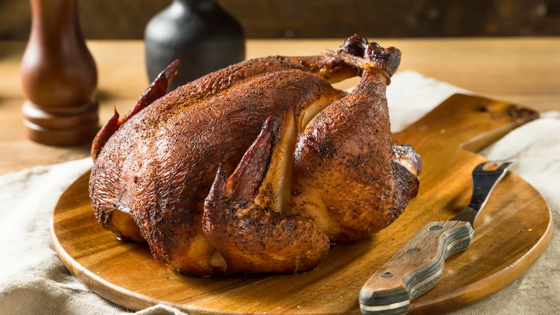 Green Tea, Oregano and Black Pepper Smoked Chicken